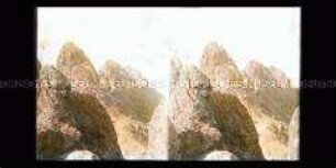 Hochgebirge, Karstlandschaft, Felsformationen