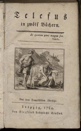 Telefus : In zwölf Büchern. Aus dem Französischen übersetzt