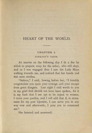 Heart of the world, 2