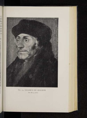 Fig. 54. Erasmus by Holbein