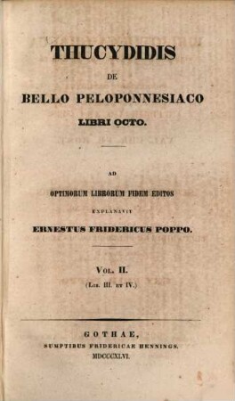 Thucydidis De bello Peloponnesiaco : libri octo, 2,2