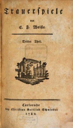 Trauerspiele, 3. Die Flucht. Jean Calas