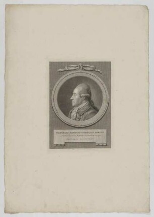 Bildnis des Fridericus Henricus Guilielmus Martini