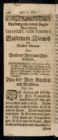 236-241, Aus des geistreichen Englischen ...