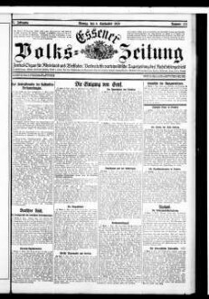 Essener Volks-Zeitung. 1869-1941