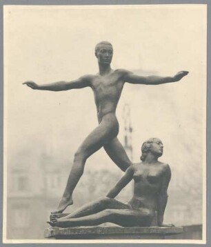 Heine-Denkmal für Frankfurt am Main, 1912/13, Bronze