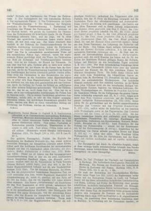 142-143 [Rezension] Mirbt, Carl, Die katholisch-evangelische Fakultät zu Marburg