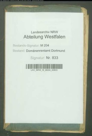 Veräußerung eines Grundstücks im Walddistrikt Bracken bei Gevelsberg gegen Erbzins an den Oettinghaus in Gevelsberg; Subhastation beim späteren Besitzer Hermes in Mylinghausen (Stadt Ennepetal); Übertragung an Geschwister Hermes