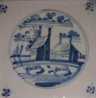 Fliese, Niederlande, 1800-1840