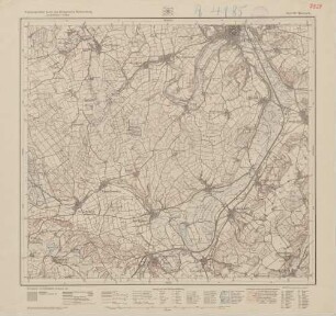 7924 (alte Nr.: 157) Biberach, Topographische Karte des Königreichs Württemberg im Maßstabe 1:25000