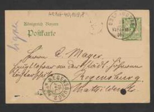 Brief von Gottfried Eigner an Anton Mayer
