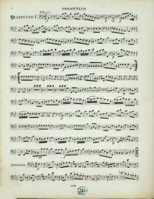 Collection de quatuors : pour 2 violons, alto et violoncelle, 19