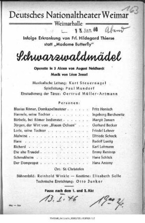 Schwarzwaldmädel