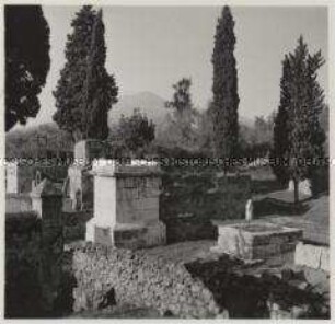 Pompeji, Strada dei sepolcri (Gräberstraße)