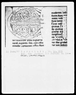 Testamentum Vetus — Initiale E (t factum), Folio 190 recto