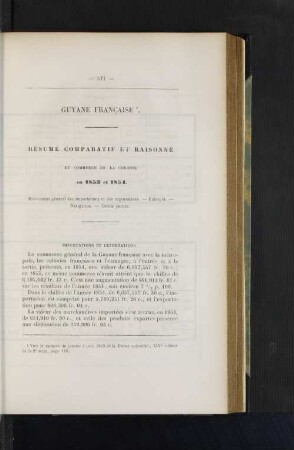 Guyane francaise.