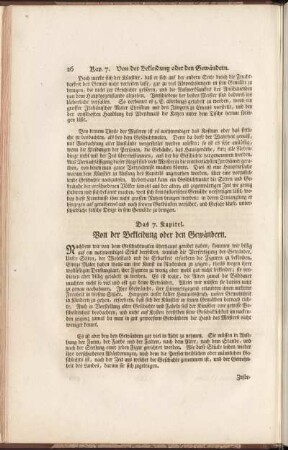 Das 7. Kapitel. Von der Bekleidung oder den Gewändern.