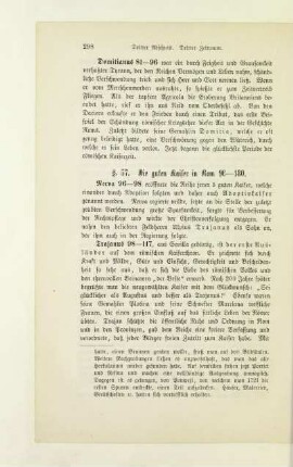 §. 57. Die guten Kaiser in Rom 96 - 180