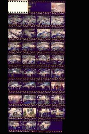 CMT '92 - Internationale Ausstellung für Caravan, Motor, Touristik, 18.-26.01.1992, Messe Stuttgart-Killesberg: Stände des LTV, des ADAC, Bus