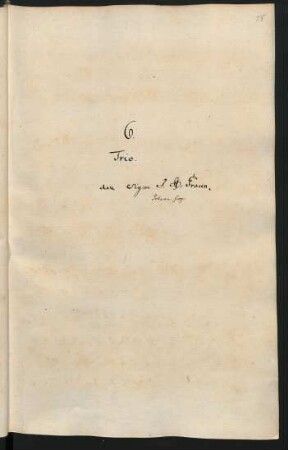 Trios; vl, cemb; B-Dur; GraunWV Av:XV:46; WenG 125