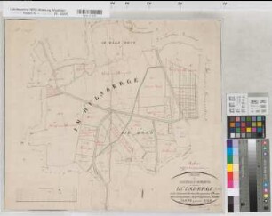 Herbern (Ascheberg), Teilung der Hülsberger Gemeinheit, Brouillonkarte Bl.2 Mark