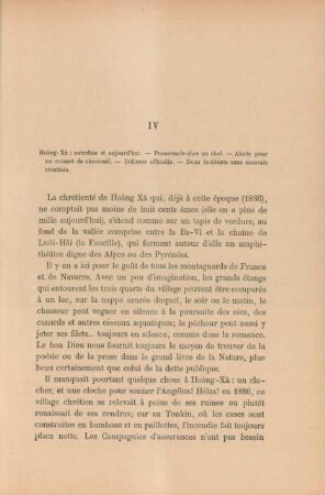 IV. Hoang-Xa : autrefois et aujourd'hui ...