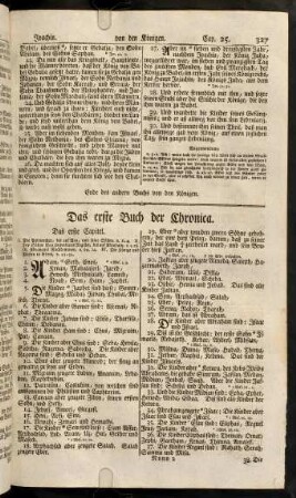 327-337, 1. - 12. Capitel
