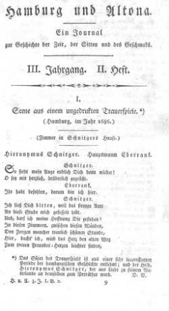 III. Jahrgang. II. Heft