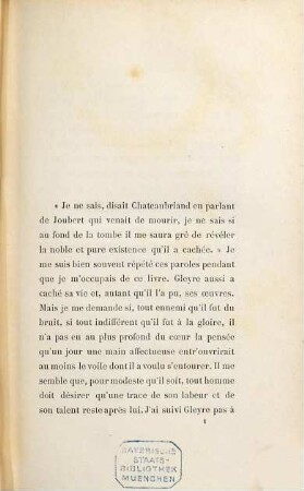 Gleyre (Marc-Charles-Gabriel) étude biographique et critique avec le catalogue raisonné de l'oeuvre du maitre