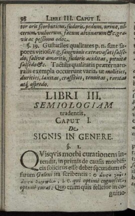 Caput I. De Signis In Genere
