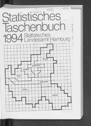 1994: Statistisches Taschenbuch // Statistisches Landesamt Hamburg