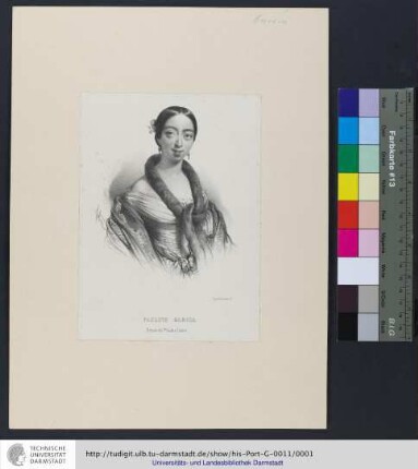 Pauline Garcia / Artiste du Théâtre Italien / Julien