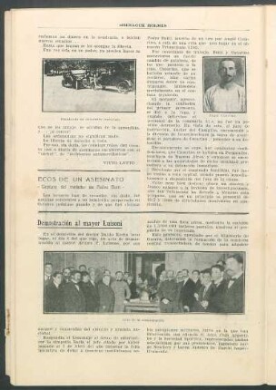 Ecos de un asesinato - Captura del matador de Pedro Botti