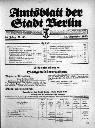 1933,38: Nr. 38, 17. September 1933