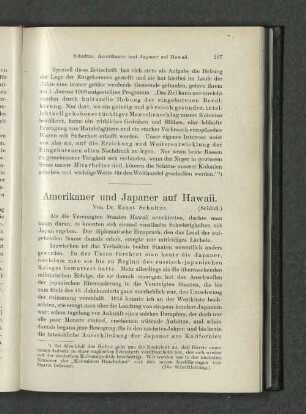 Amerikaner und Japaner auf Hawaii.