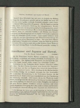 Amerikaner und Japaner auf Hawaii.