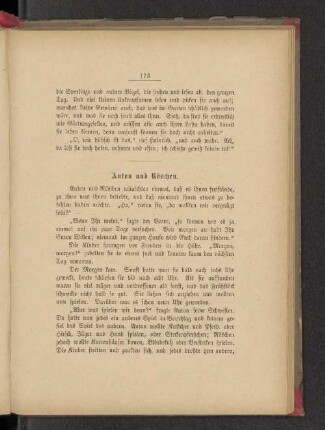 Anton und Röschen.