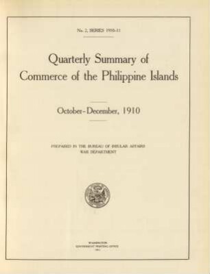 No. 2, Series 1910-1911. October - December 1910