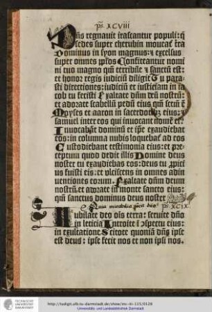 Psalmus xcviii.