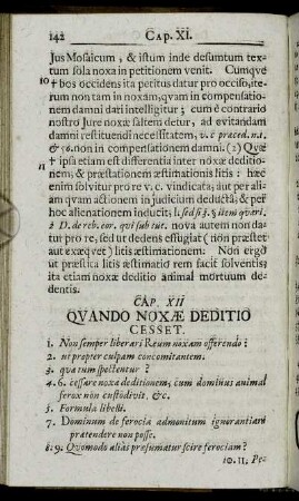Cap. XII. Quando Noxae Diditio Cesset