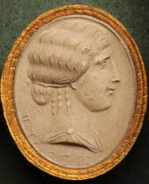 Kopf der Venus (Aphrodite) (Daktyliothek, Supplement)