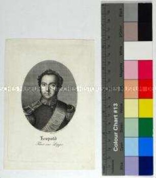 Porträt von Leopold II. Fürst zur Lippe-Detmold