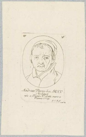 Bildnis des Andreas Pozzo