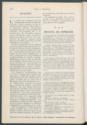 Análisis del polvo volcánico del Mont Pelée.