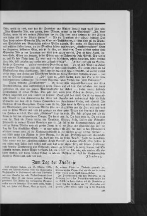 Zum Tag der Diakonie