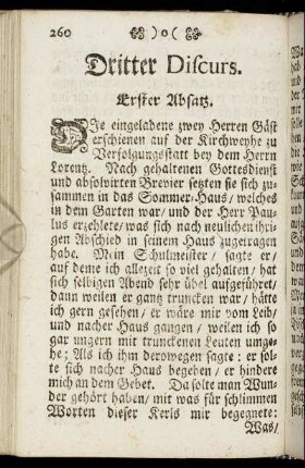 Dritter Discurs.