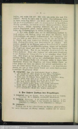 3. Der äußere Aufbau des Erzgebirges