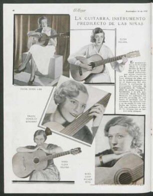 La guitarra, instrumento predilecto de las niñas