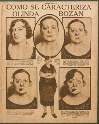Como se caracteriza Olinda Bozan [Fotografías]