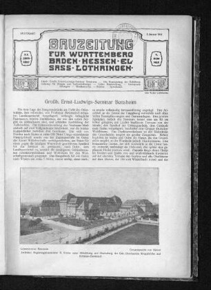 Großh. Ernst-Ludwigs-Seminar Bensheim